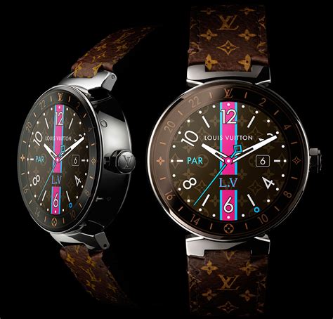 women louis vuitton tambour horizon watch|louis vuitton tambour watch review.